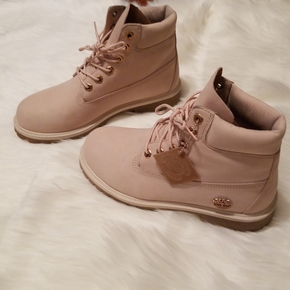 Pink timberland